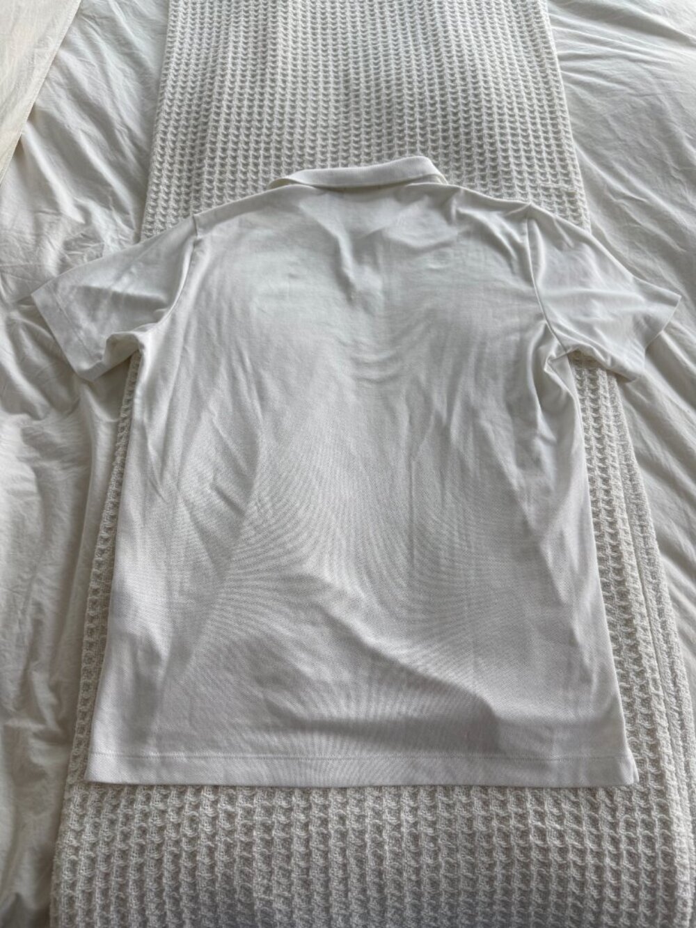 Theory - Men's Polo Shirt Size Small in White - Picture 3 of 8